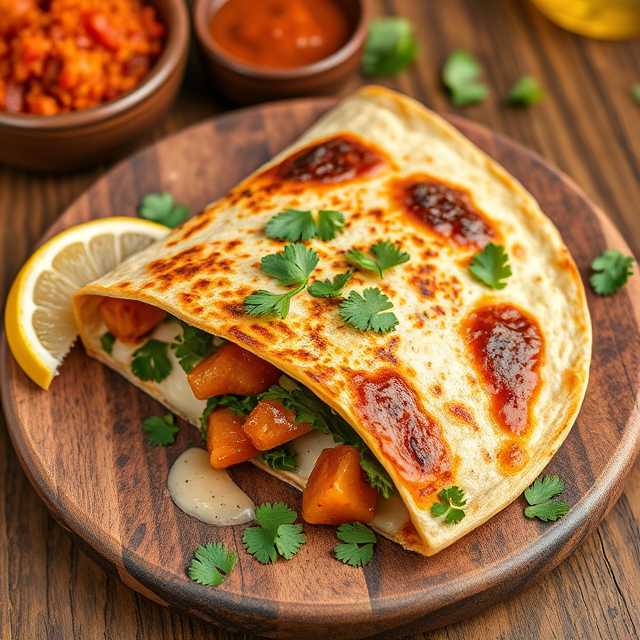 vegetarian quesadillas