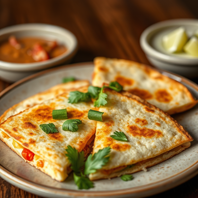 chicken quesadillas